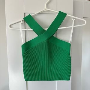 Babaton Sculpt Knit Criss Cross Tank